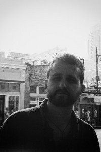 Director Nathan Christ post Ritz screening at #aff2010. Photo by Yusef Svacina.